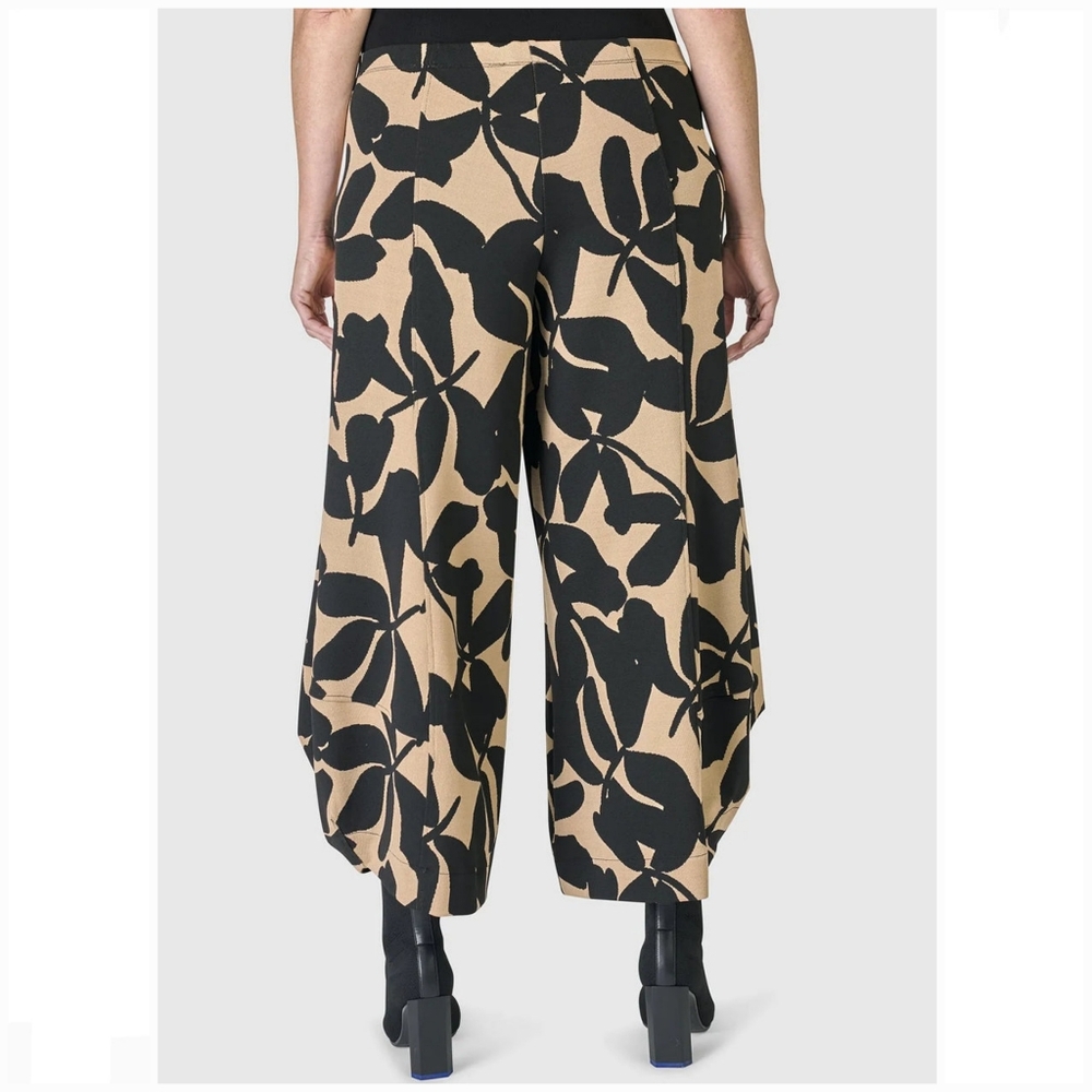 NWT Alembika Jenny Jacquard Punto Pants, Blackout Size 7 (US 18-20) - Picture 7 of 9
